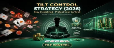 Teen Patti player practicing mental discipline and tilt control strategy during 3 Patti sessions