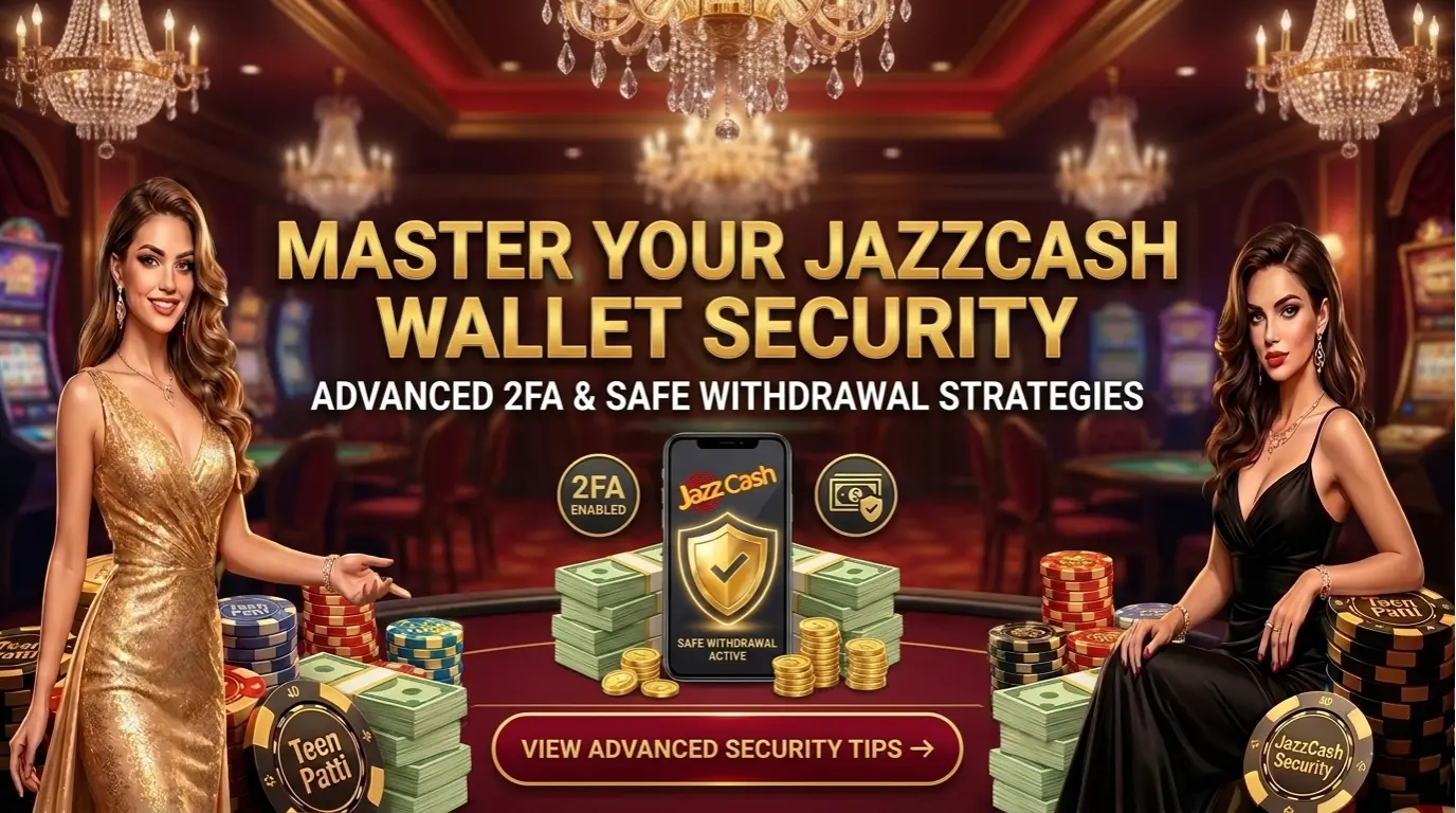 Secure JazzCash Wallet Teen Patti Pakistan